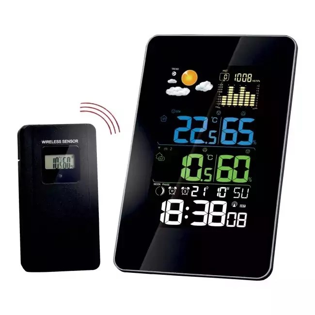 Galaxy ELECTRONIC THERMOMETER OUTDOOR/INDOOR . WEATHER STATION