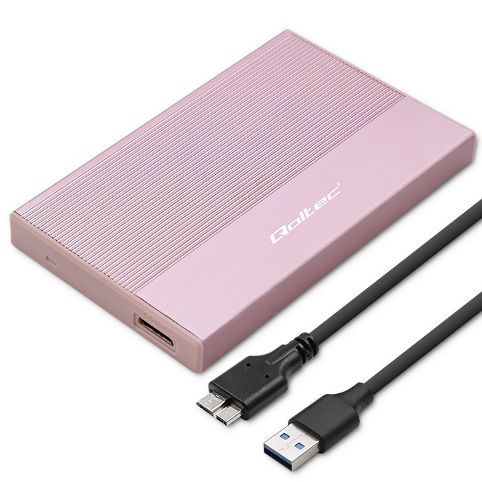 Qoltec  Enclosure for SSD HDD 2