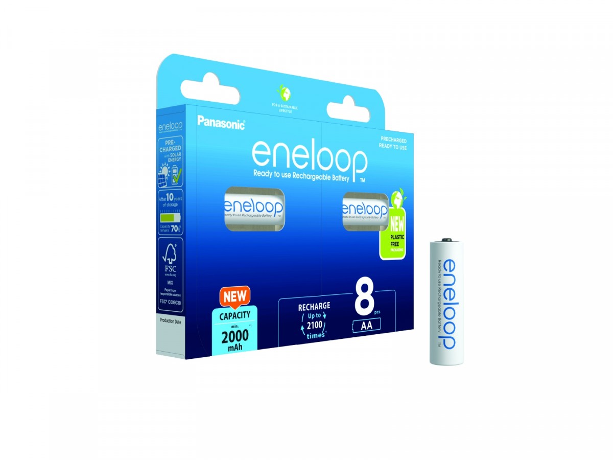 Panasonic Eneloop Aku. AA 2000 mAh