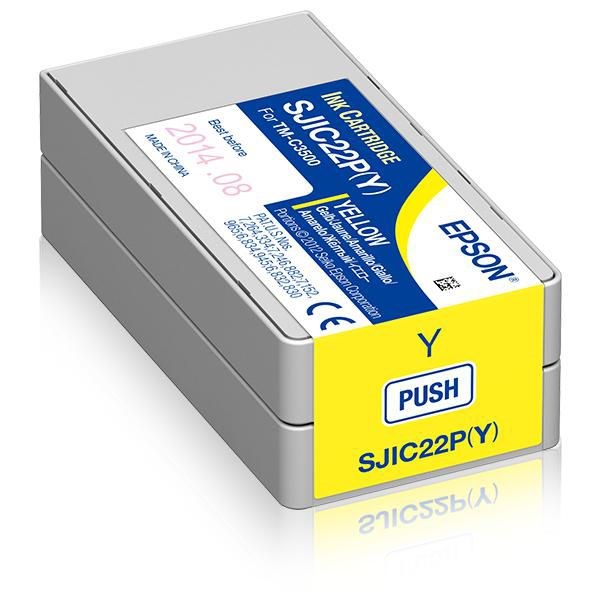 Epson  SJIC22P(Y): Ink cartridge for ColorWorks