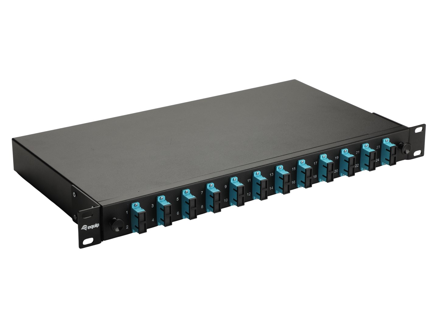 EQUIP  12-Port Fiber Optic Splice Box