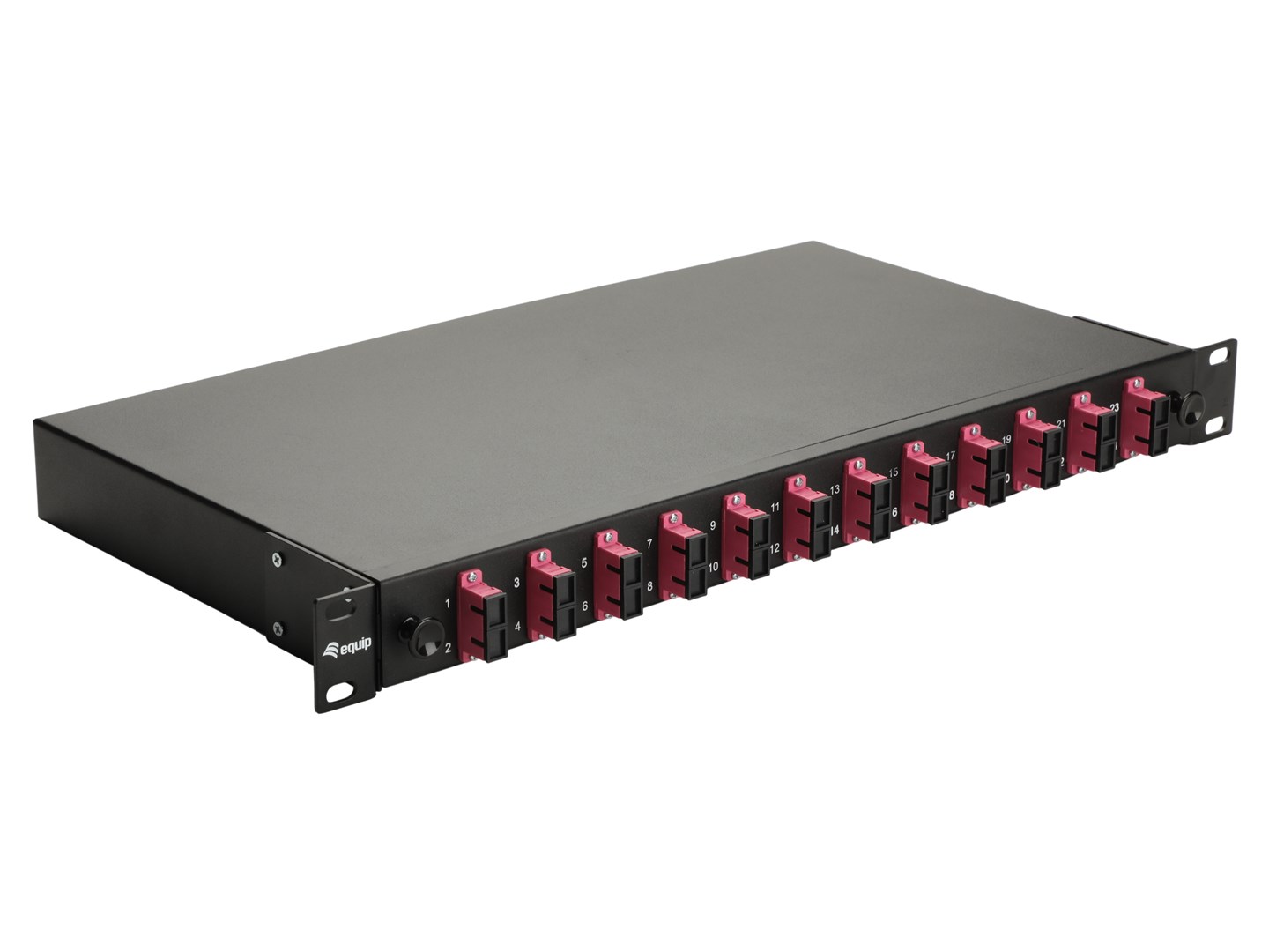 EQUIP  12-Port Fiber Optic Splice Box