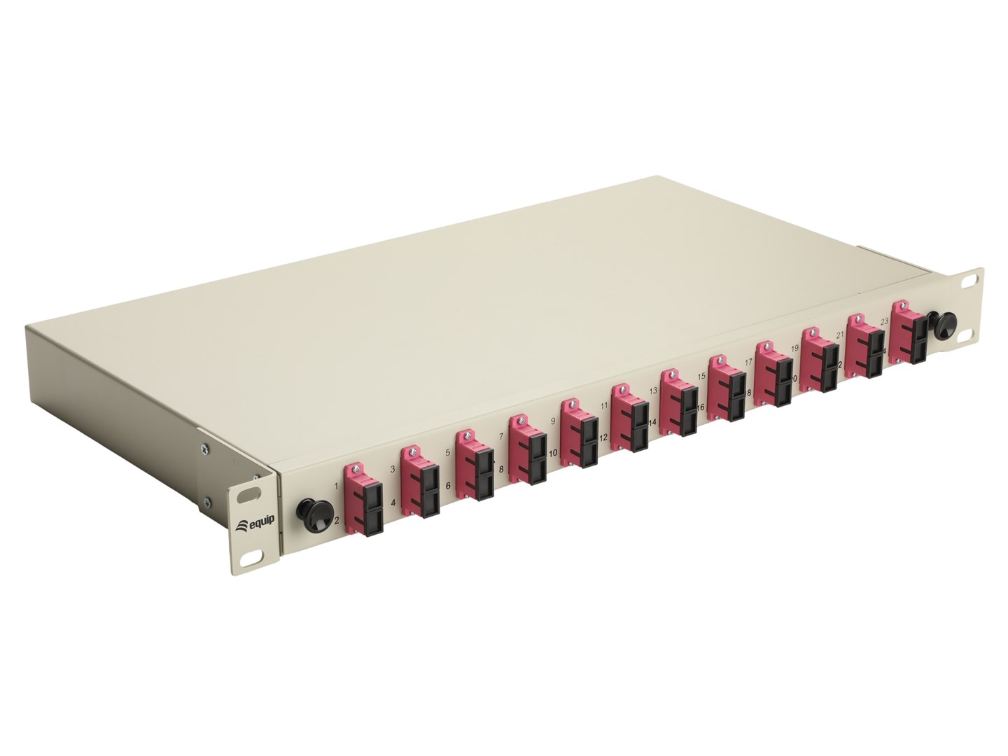 EQUIP  12-Port Fiber Optic Splice Box
