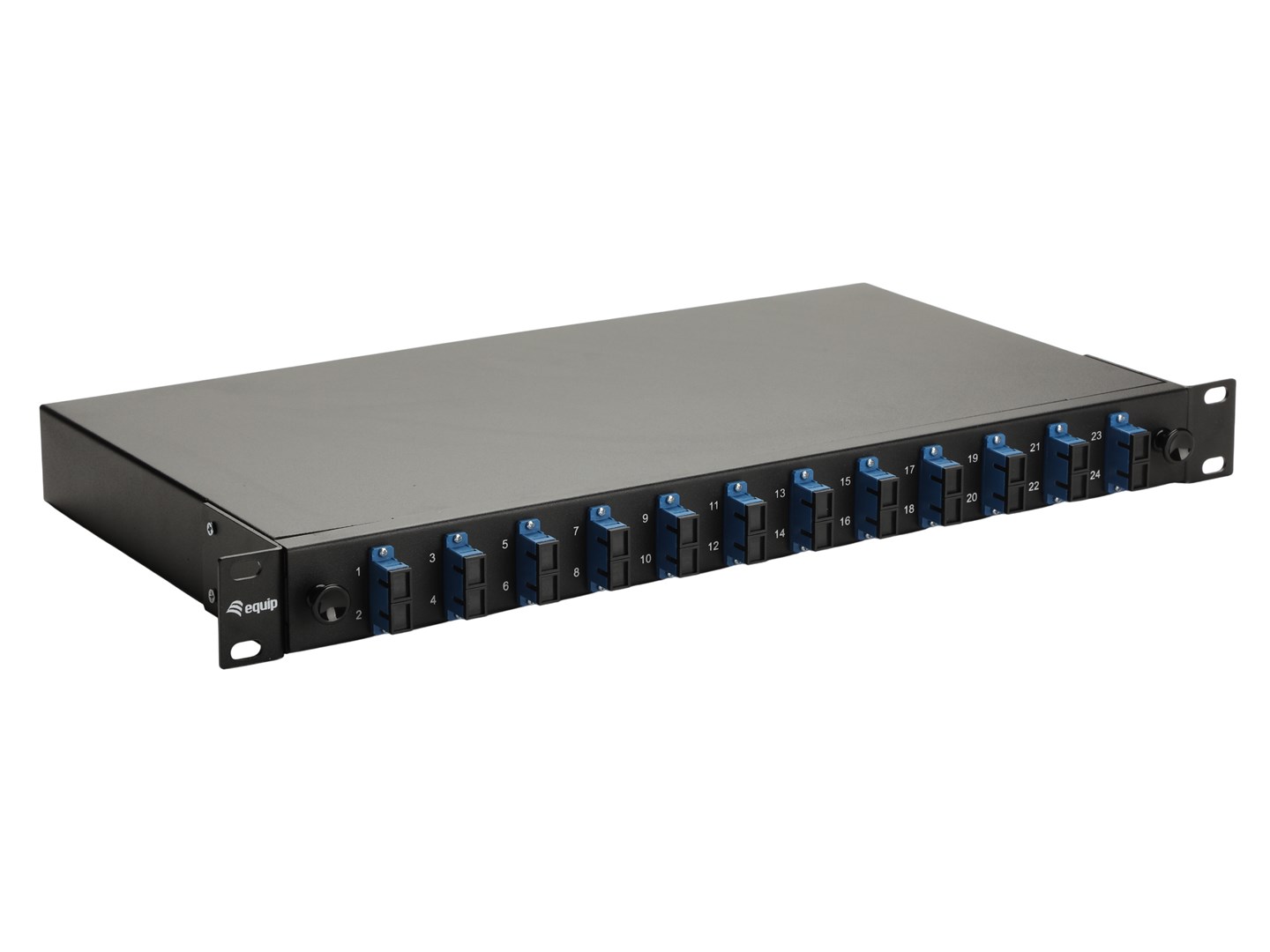 EQUIP  12-Port Fiber Optic Splice Box