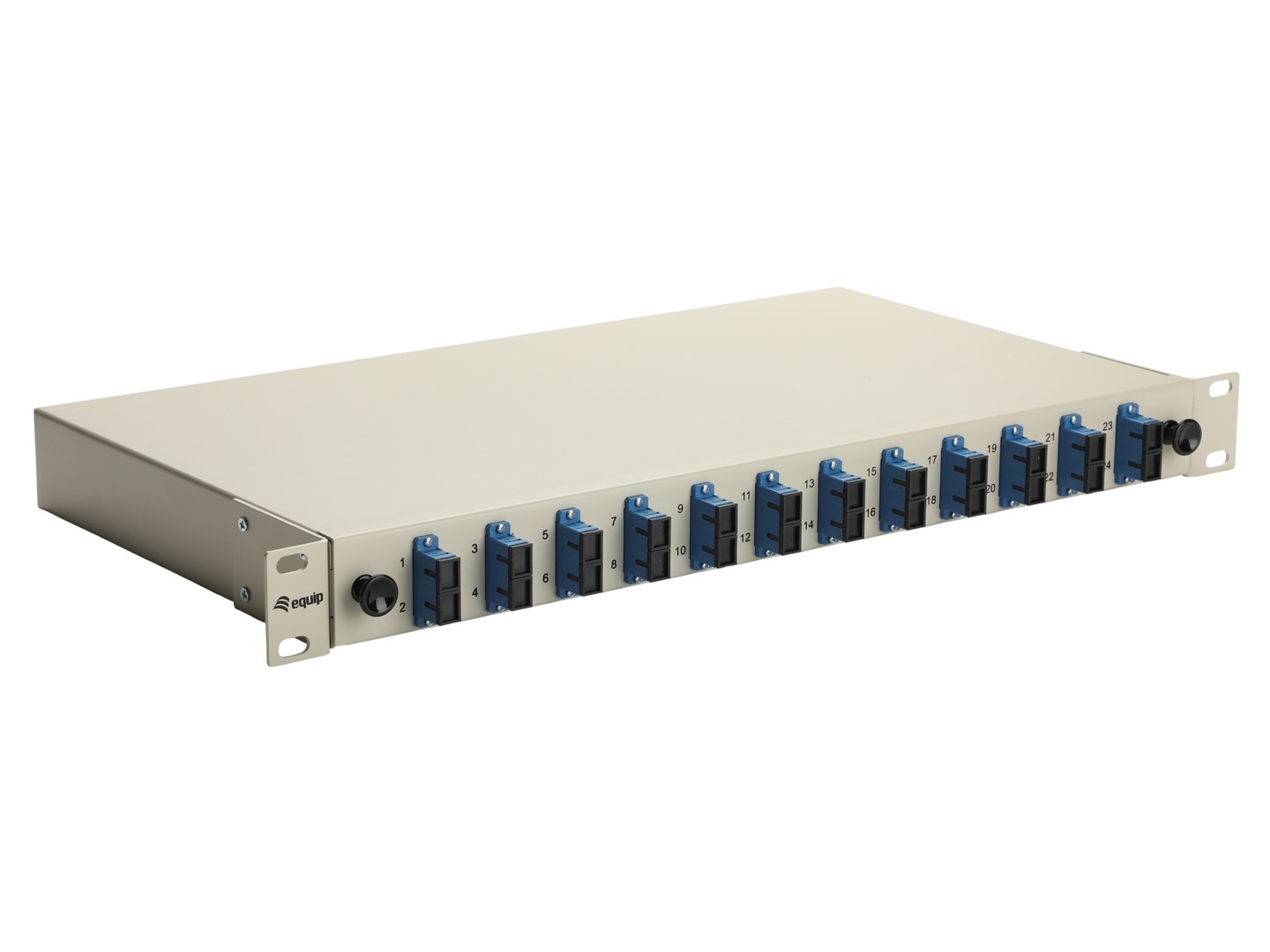 EQUIP  12-Port Fiber Optic Splice Box