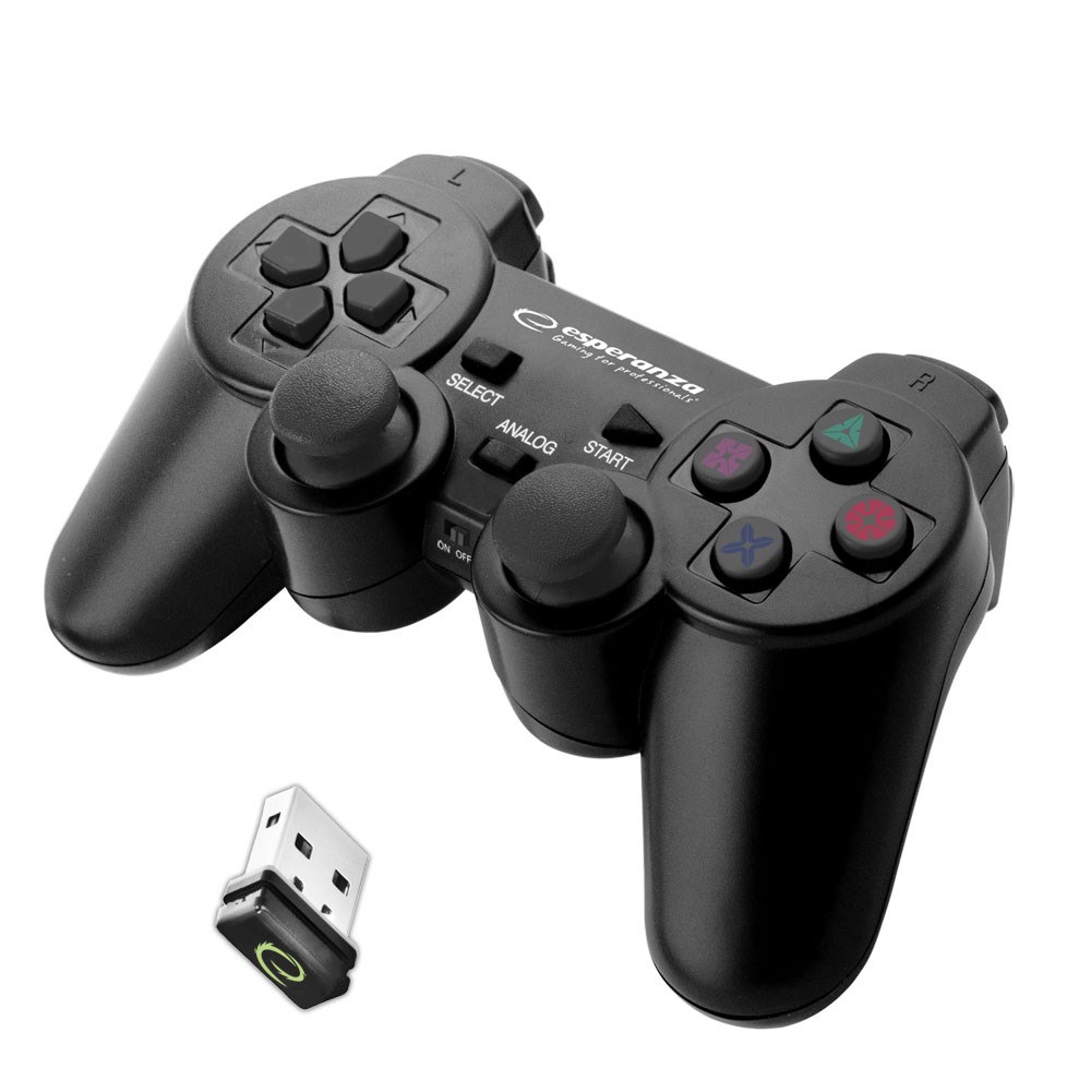 Esperanza  GAMEPAD WIRELESS 2.4GH PS3/PC