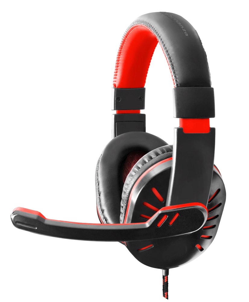 Esperanza  GAMING HEADSET CROW RED |