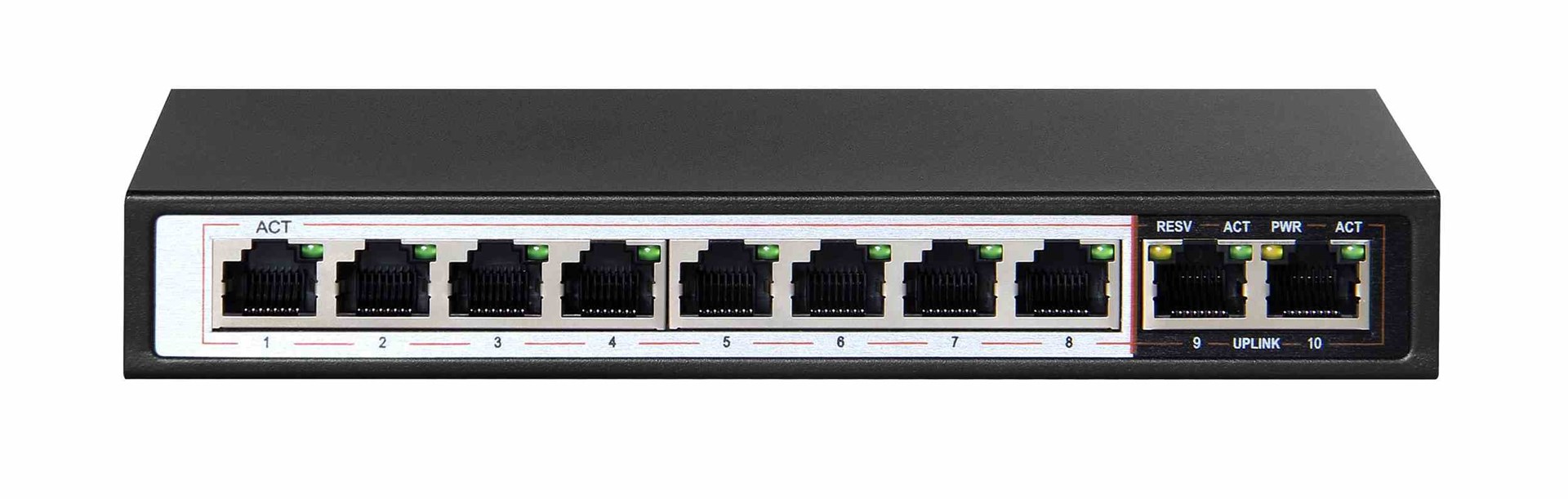 Extralink  PoE Switch CERES 8x 100Mb/s