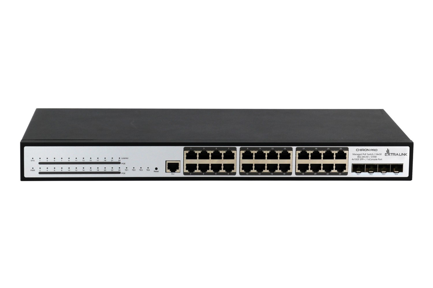 Extralink  PoE Switch Chiron Pro 24x
