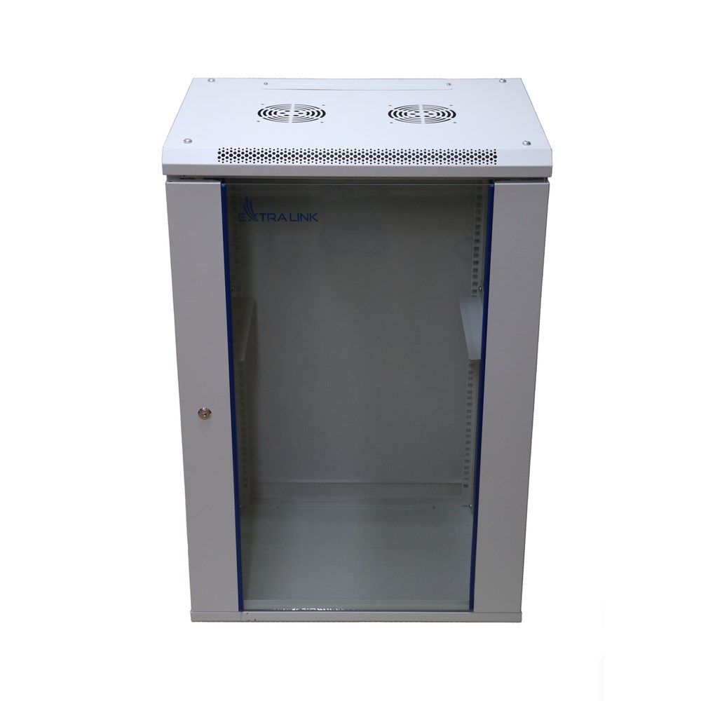 Extralink Rackmount cabinet 15U 600x600 Gray