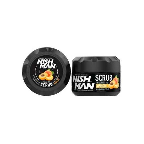 Nishman Facial Scrub Apricot - Peelingový