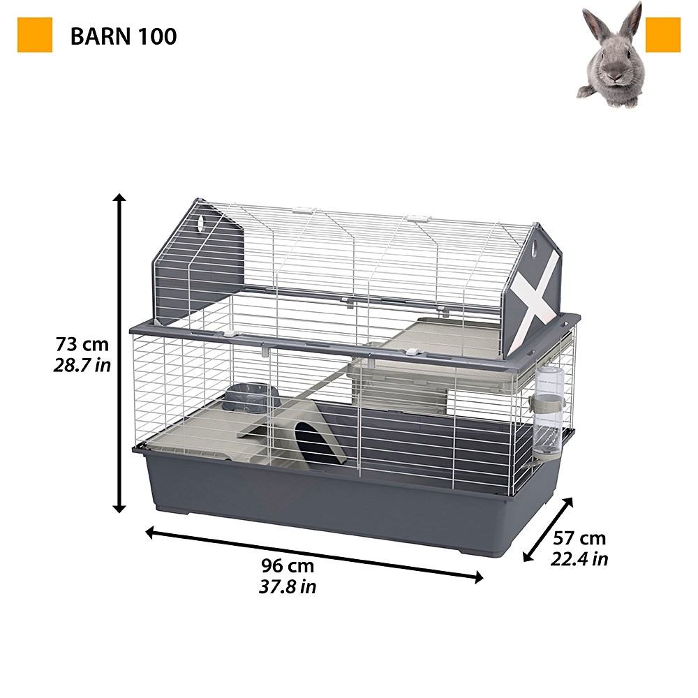 FERPLAST Barn 100 - Cage |