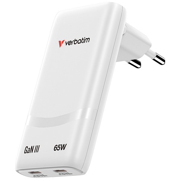 Verbatim Fold n Go Charger GaN