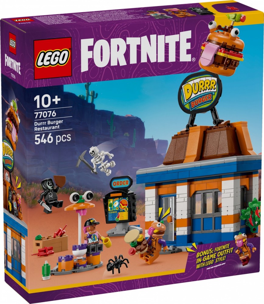 LEGO  Fortnite 77076 Durrr Burger Restaurant