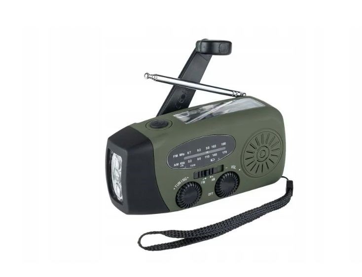 FOSCO  Outdoormen Edit emergency radio. Solar-Dynamo