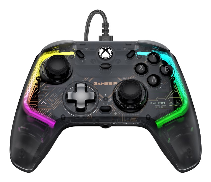 GameSir Kaleid Black, Transparent USB Gamepad