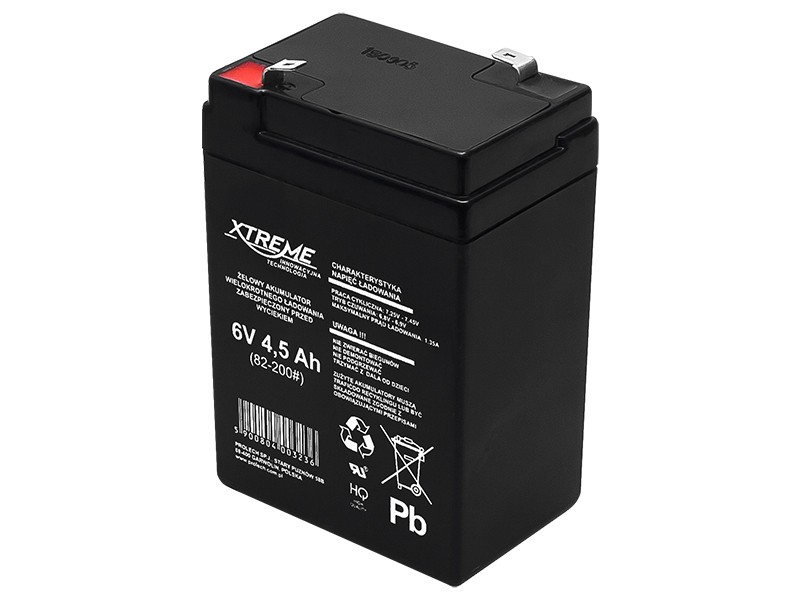 BLOW  Gel Battery 6V 4.5Ah