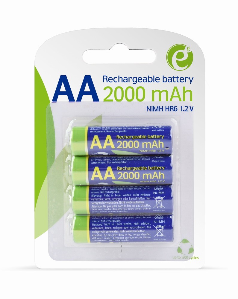 Gembird akumulator AA (4pcs) 2000mAh |