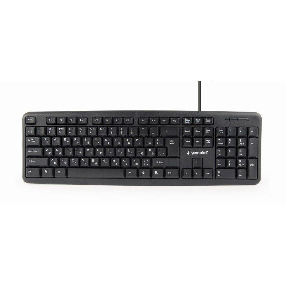 Gembird Standard keyboard USB KB-U-103-RU (Russian)