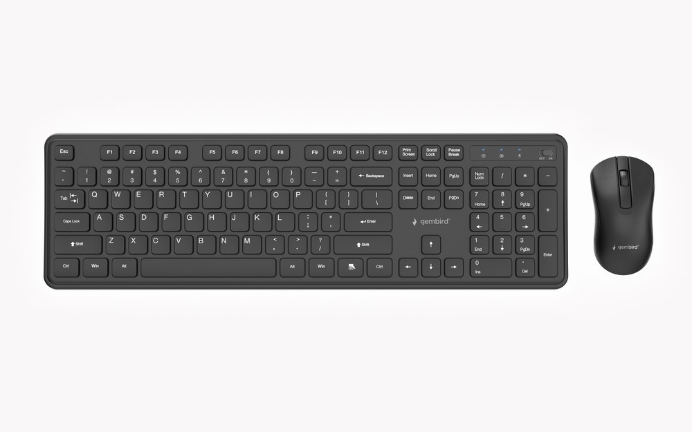 Gembird KBS-WPS-01 Slim Pro Business wireless