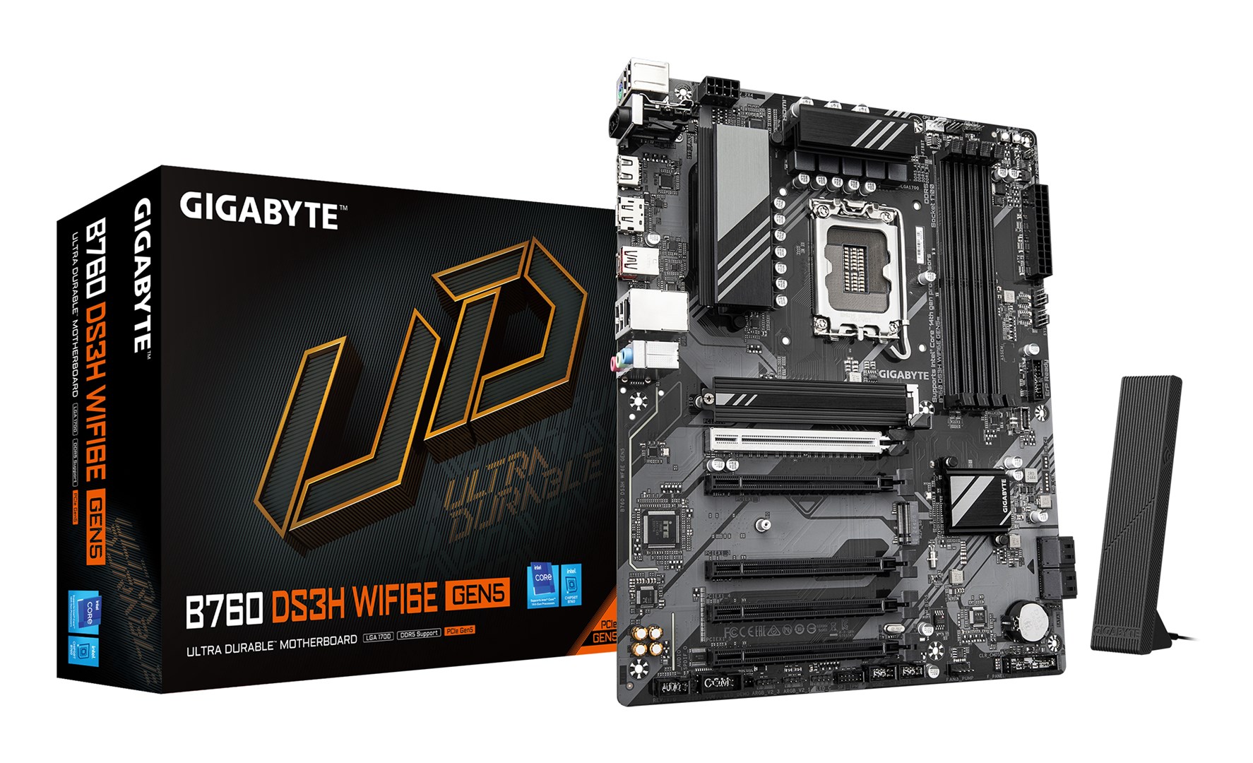 GIGABYTE  B760 DS3H WIFI6E GEN5 Motherboard