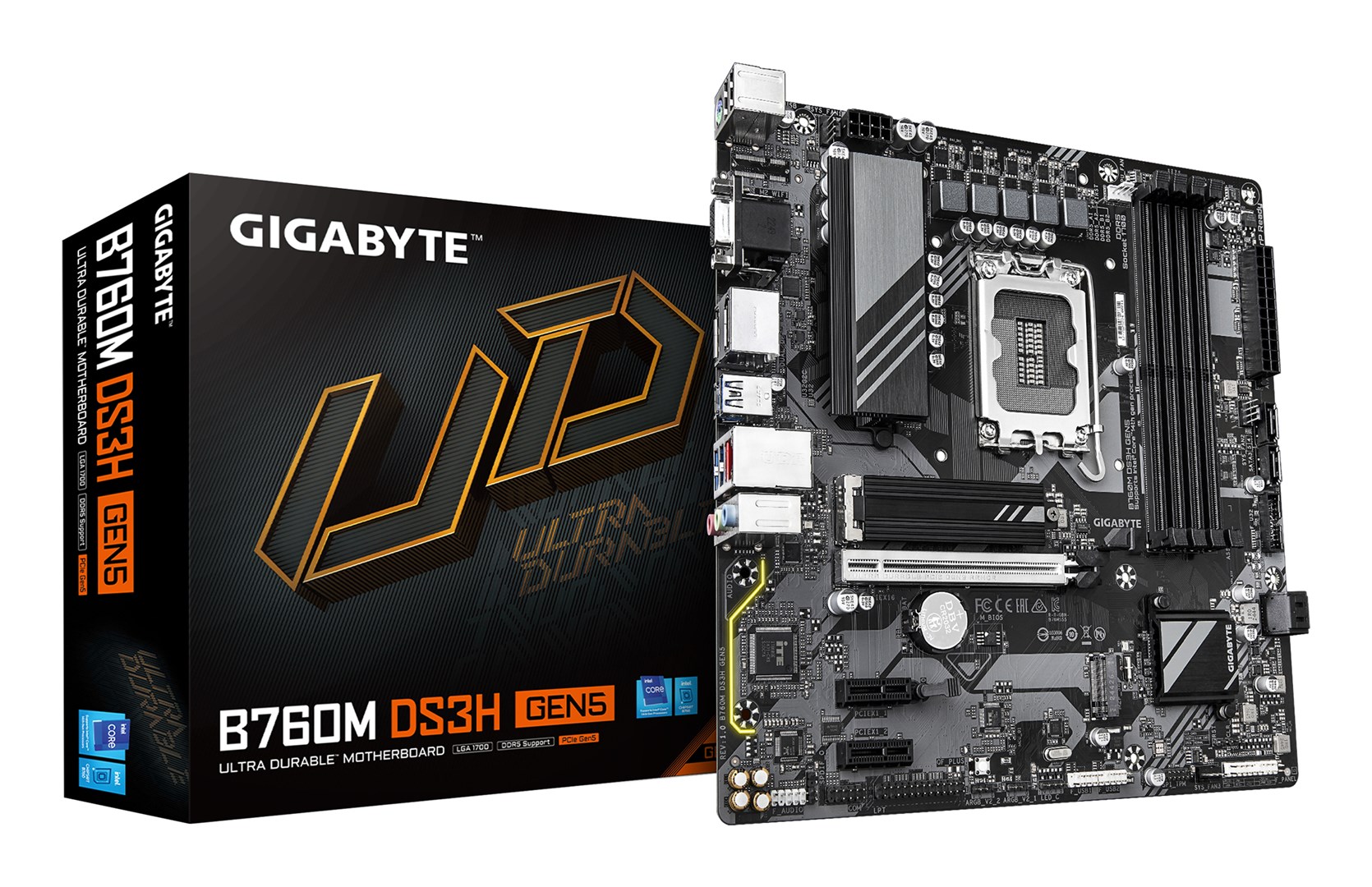 GIGABYTE  B760M DS3H GEN5 Motherboard -