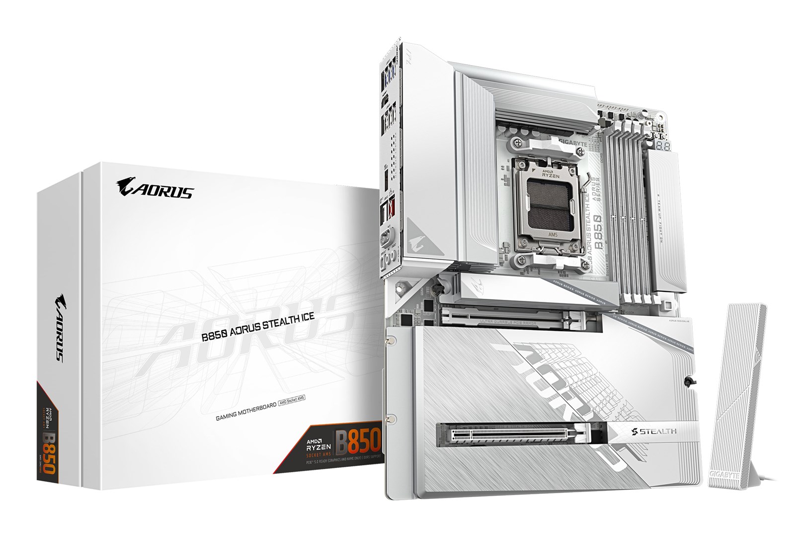 GIGABYTE  B850 AORUS STEALTH ICE Motherboard