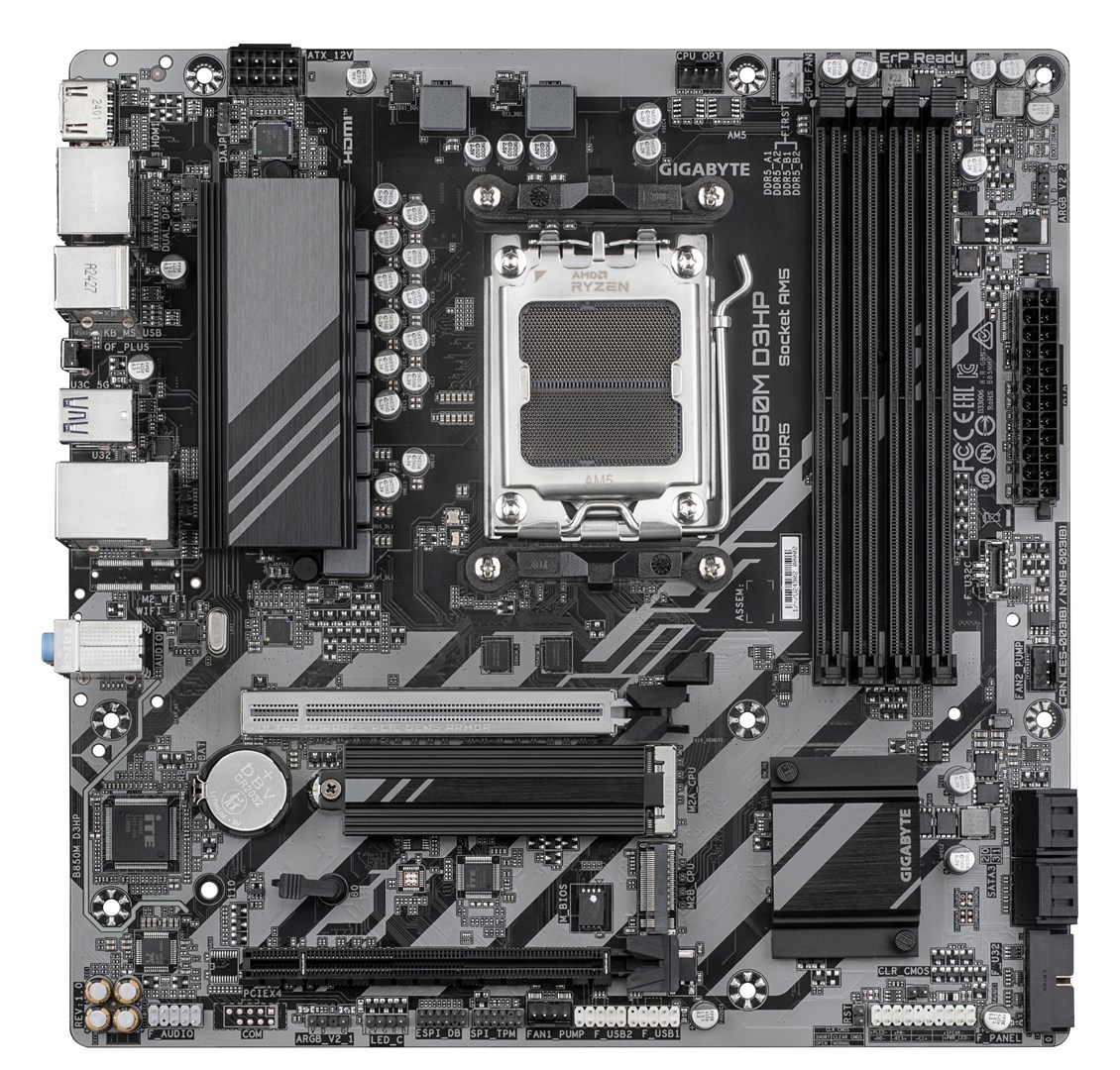 GIGABYTE B850M D3HP Motherboard - AMD