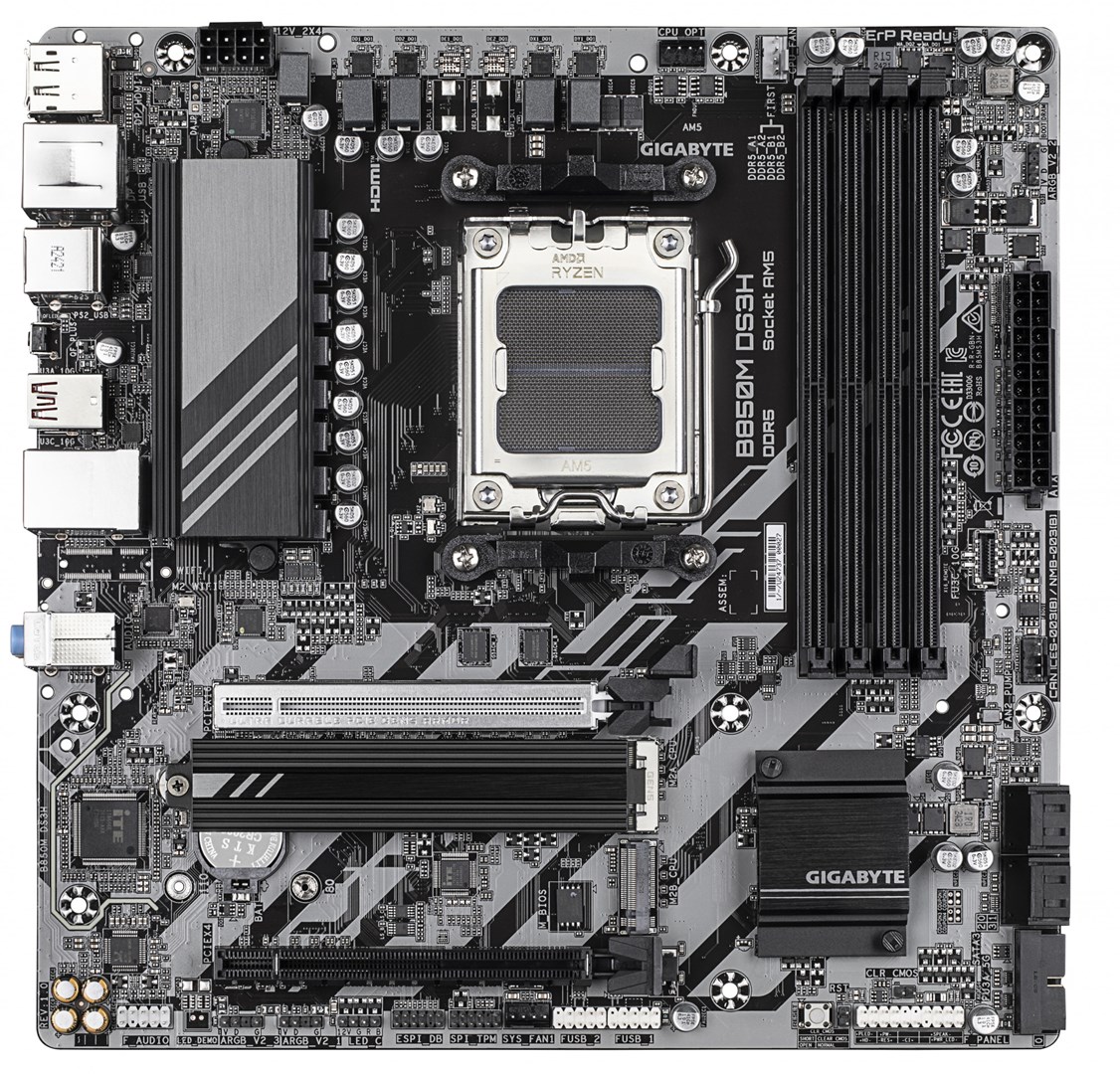 GIGABYTE  B850M DS3H Motherboard - AMD