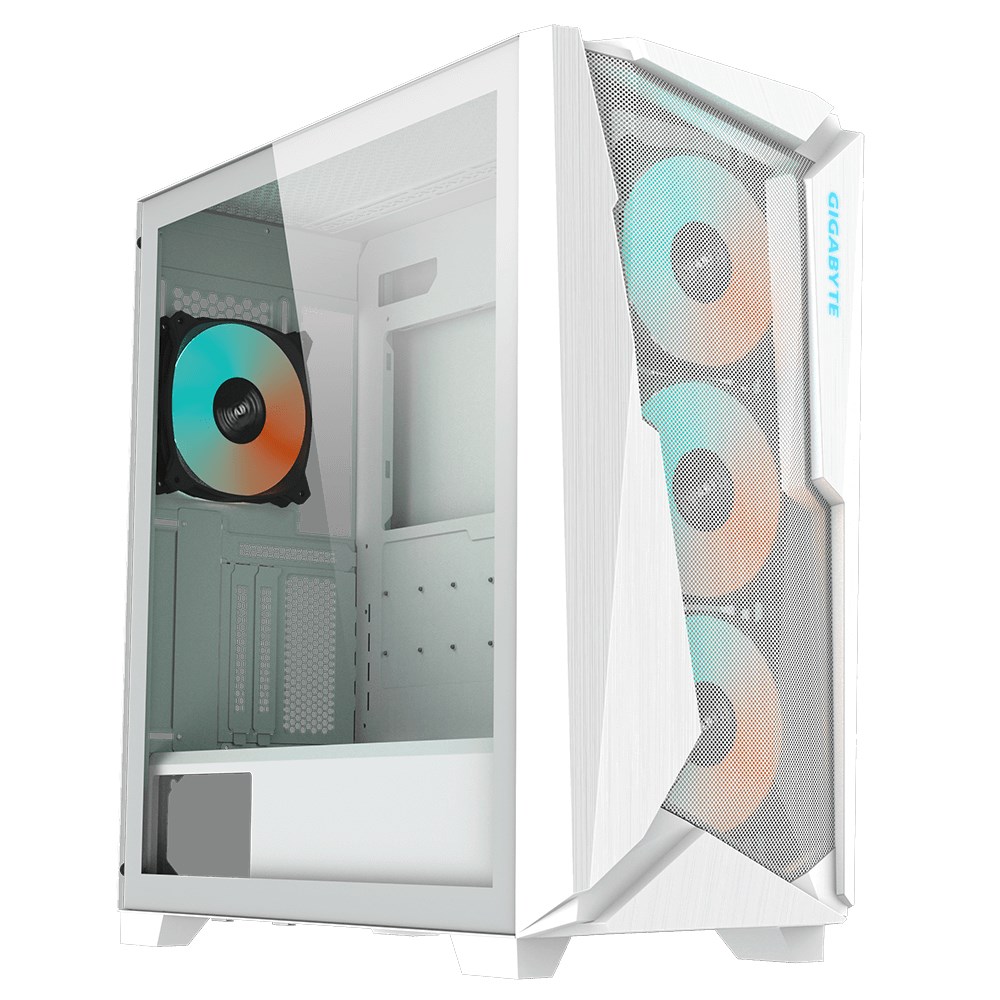GIGABYTE  case C301, white, ATX, Mid