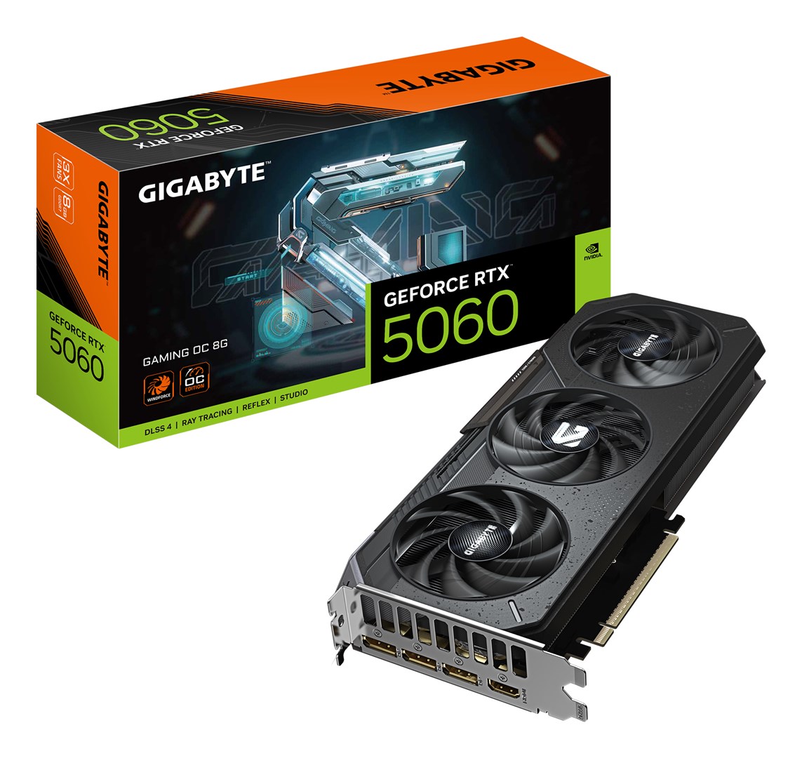 GIGABYTE  GeForce RTX 5060 GAMING OC