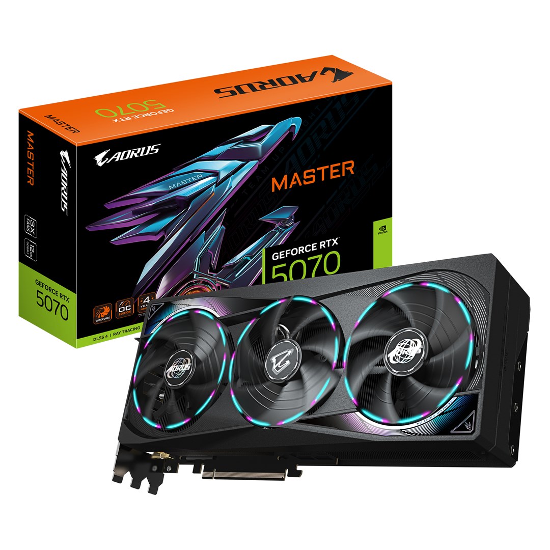 GIGABYTE  GeForce RTX 5070 AORUS MASTER