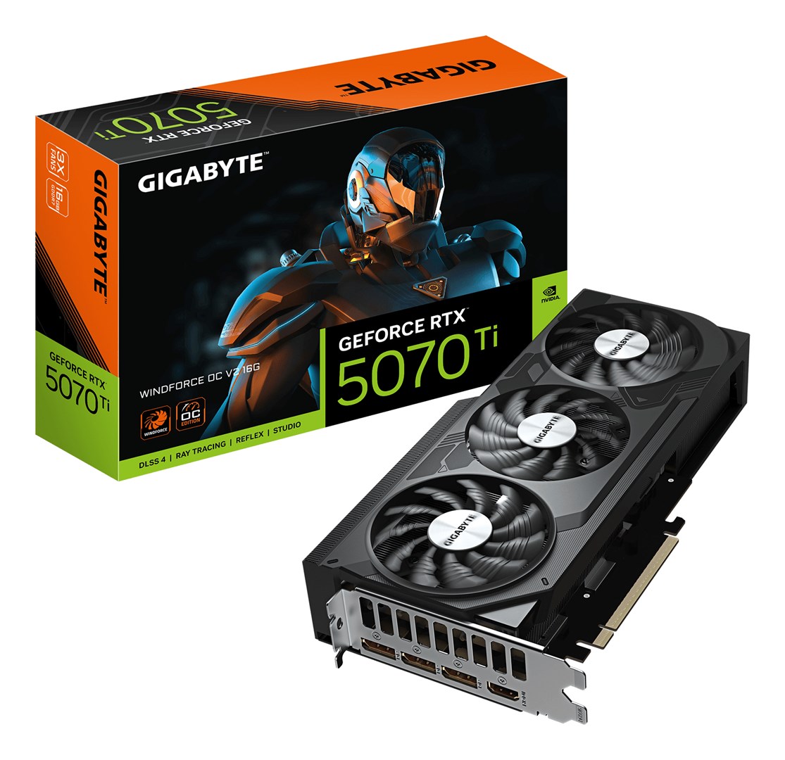 GIGABYTE GeForce RTX 5070 Ti WINDFORCE