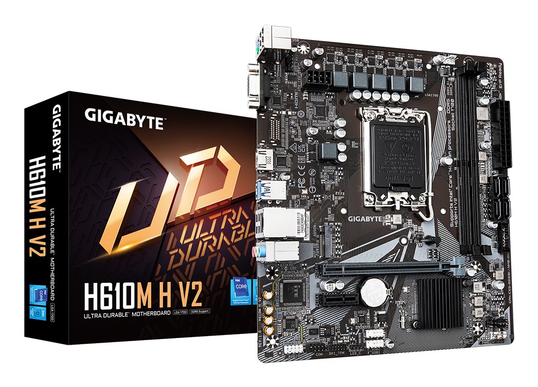 GIGABYTE  H610M H V2 Motherboard -