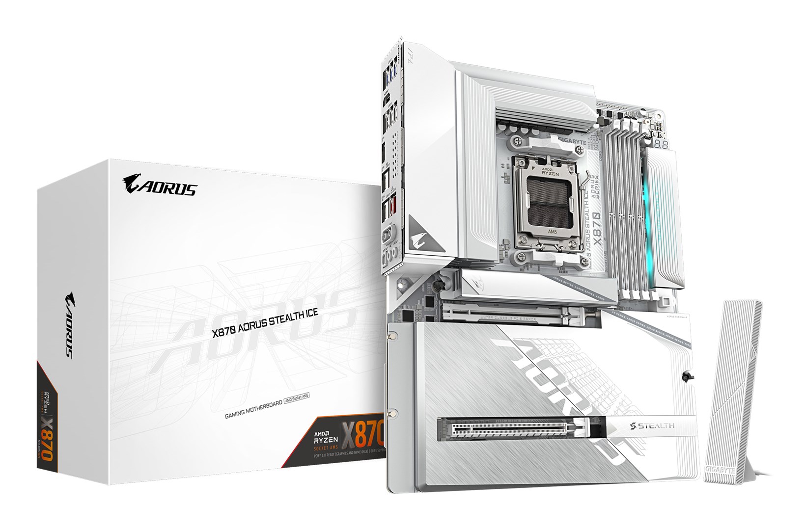 GIGABYTE  X870 AORUS STEALTH ICE Motherboard