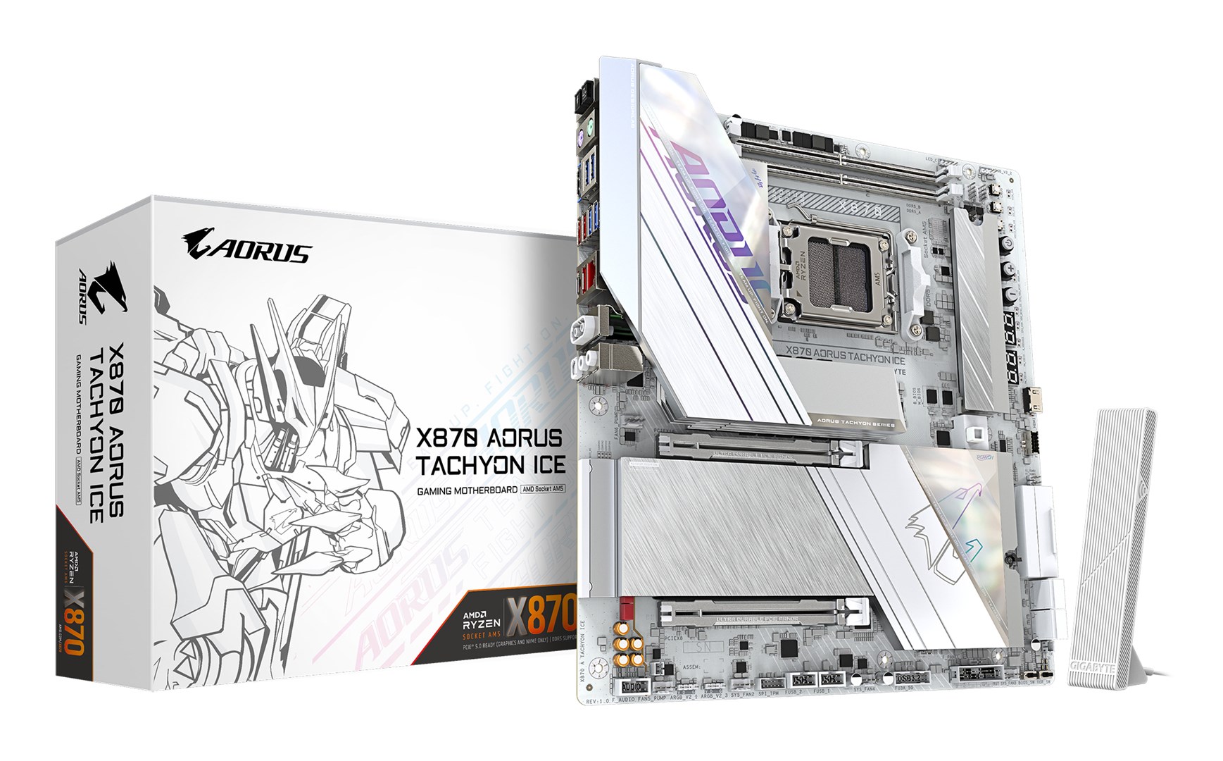 GIGABYTE X870 AORUS TACHYON ICE Motherboard
