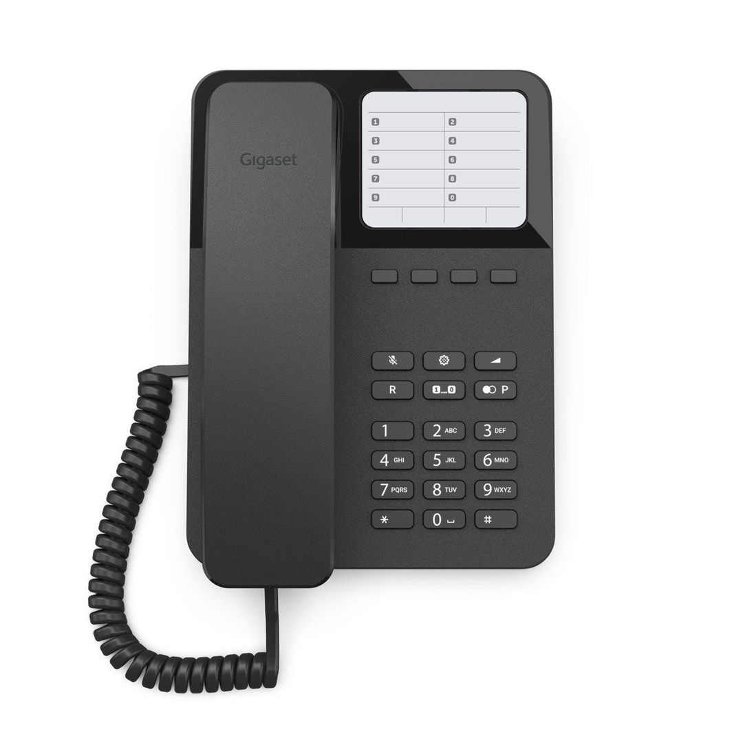 Gigaset  DESK 400 Analog telephone Black