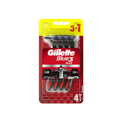 Gillette  Blue3 Plus 3+1 pcs -