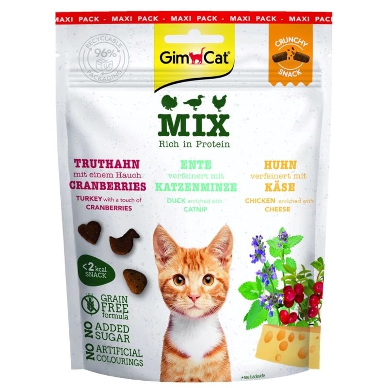 GimCat Crunchy Snacks Protein Rich Mix