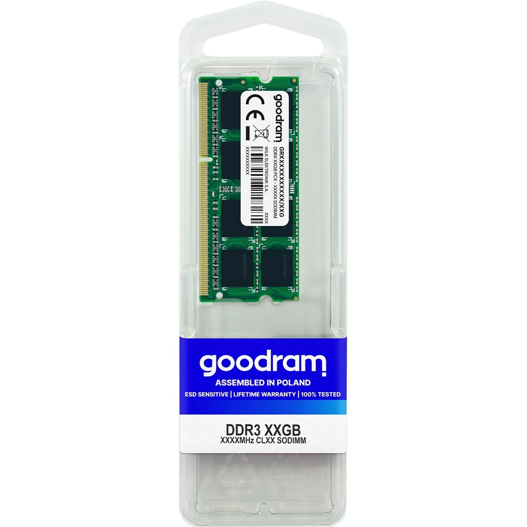 GOODRAM DDR3 SODIMM 8GB/1600 CL11 |