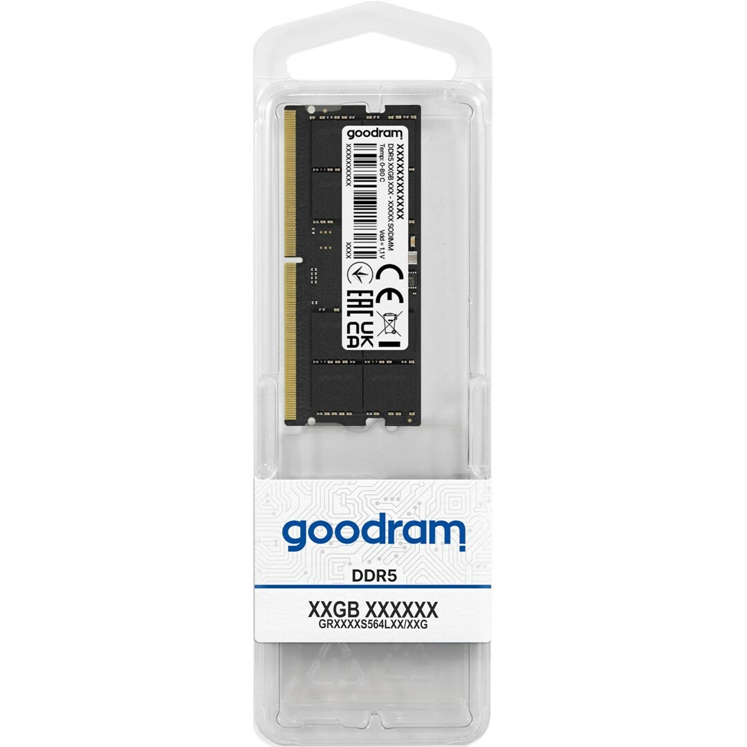 GOODRAM Memory DDR5 SODIMM 16GB/4800 CL40