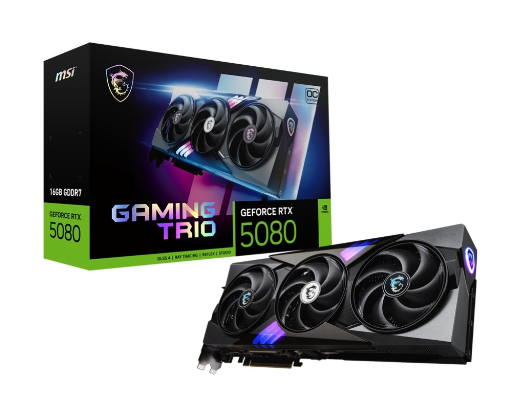 MSI Graphics card GeForce RTX 5080