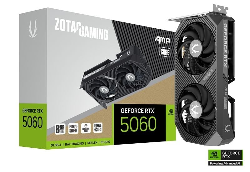 ZOTAC  Graphics card RTX 5060 AMP