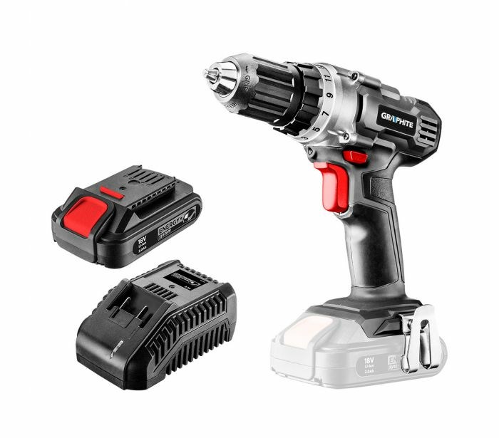 GRAPHITE 58G000-SET1 drill 1250 RPM Keyless