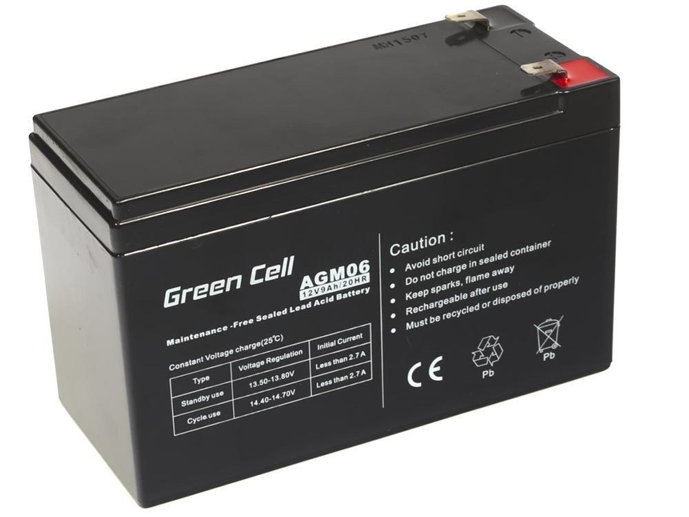 GREEN CELL  AGM 12V 9Ah |