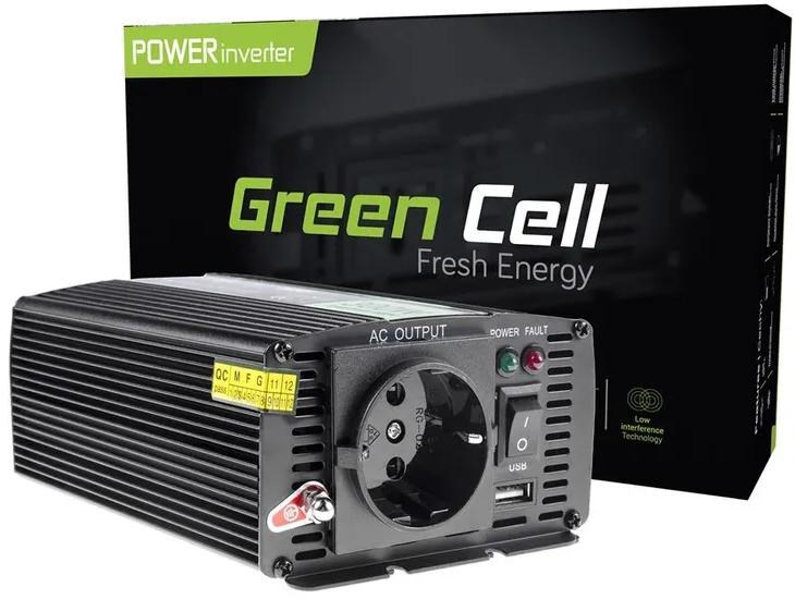 GREEN CELL Converter 12V/230V 500W/1000W Mod