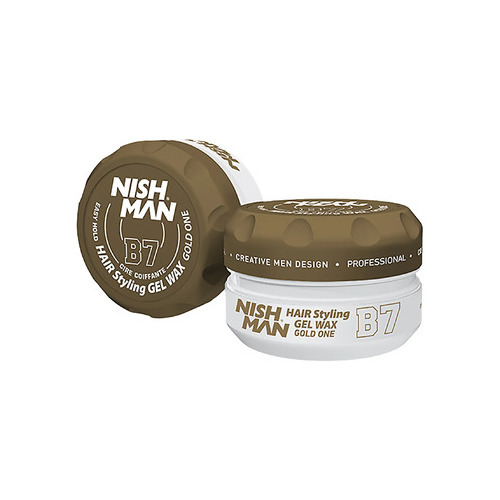Nishman Hair Styling Wax Gold one