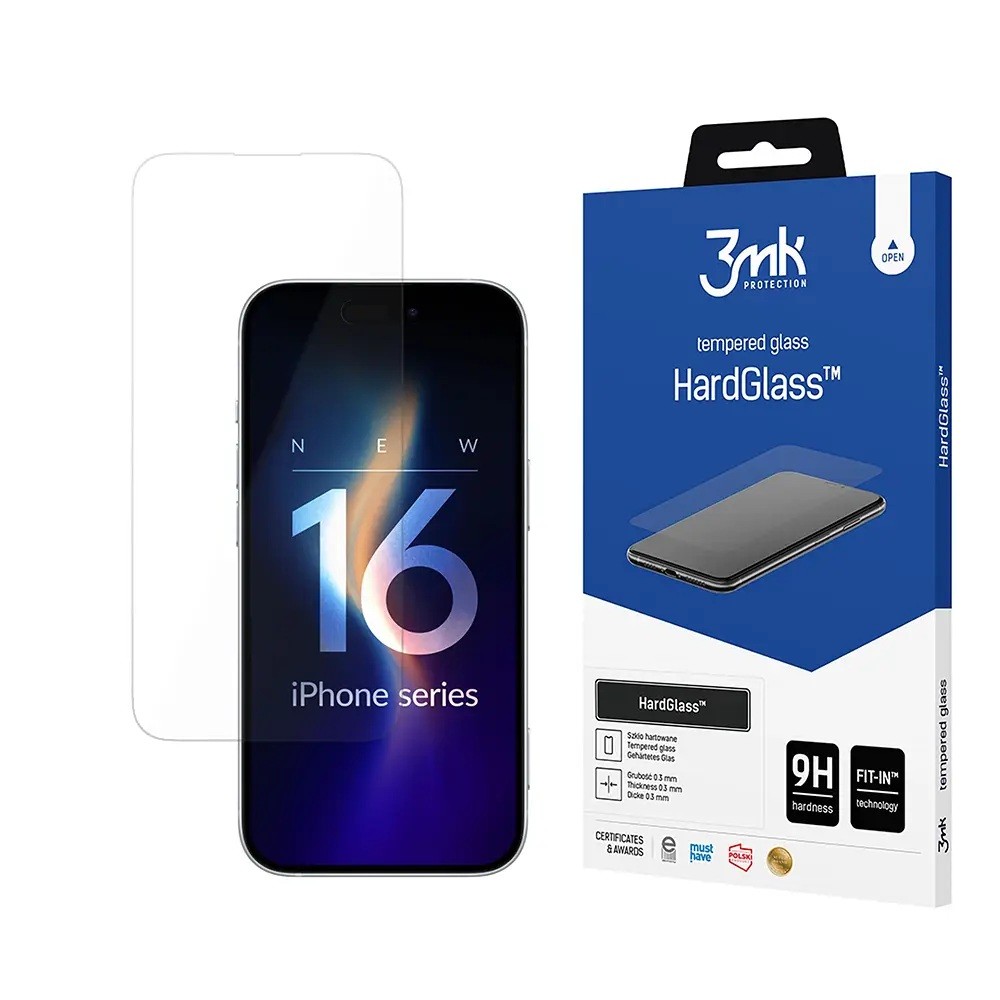 3MK  HardGlass iPhone 16 Pro 6