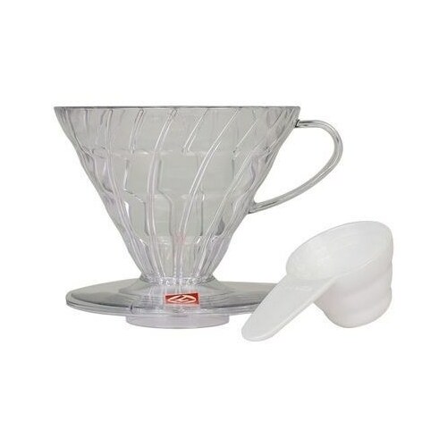 HARIO V60-02 Clear Plastic Drip |