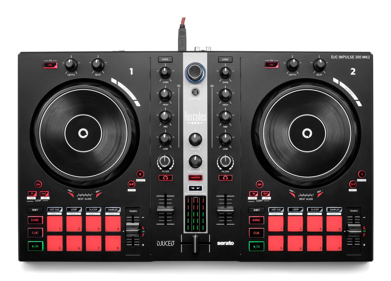 Hercules  INPULSE 300 MK2 Vinyl scratcher
